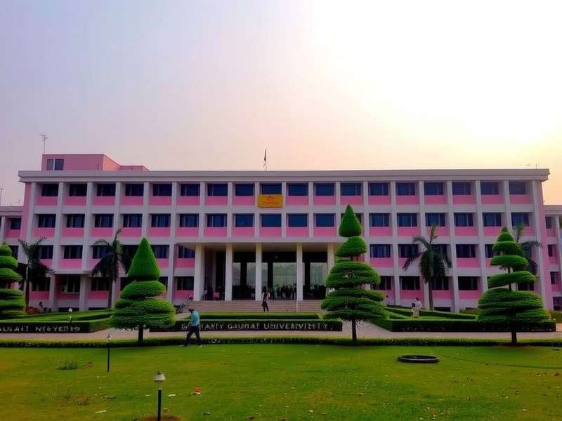Gauhati University Campus Overview